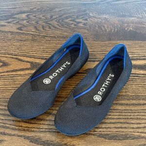 Rothy's Women's The Flat in Black Size 6.5